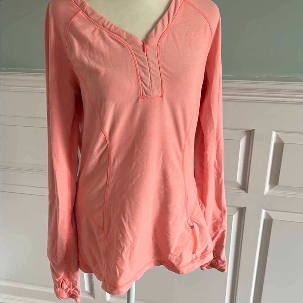 Lululemon brushed quarter zip